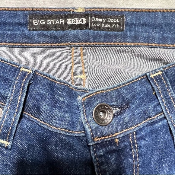 Big Star (NWOT) Remy Boot Low Rise Jeans Size 29 - Picture 5 of 8